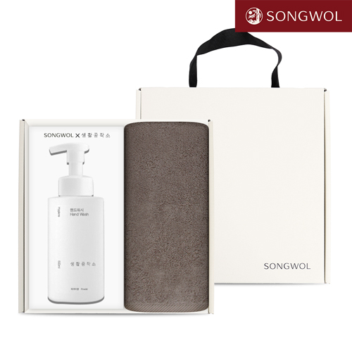 송월 핸드워시 기프트세트 01 (노블레스150g 1P + 생활공작소500ml 1P)