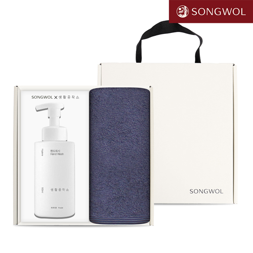 송월 핸드워시 기프트세트 06 (헤비무지190g 1P + 생활공작소500ml 1P)