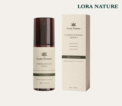 로라 비건 섬유향수 탈취제 룸스프레이 80ml 몬타나향 1P