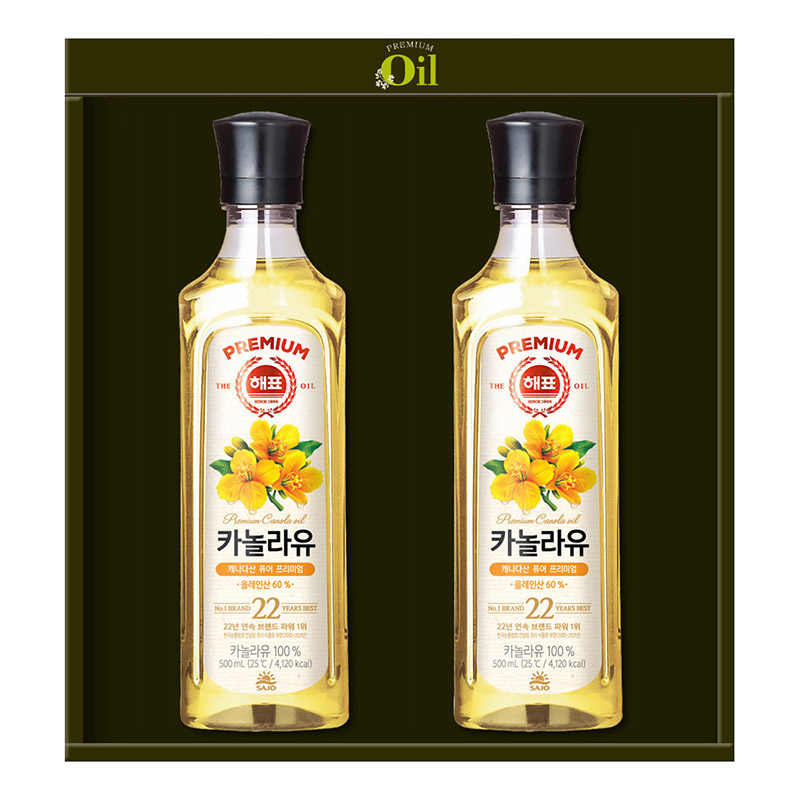 사조해표 프리미엄 오일 2p (상하판)