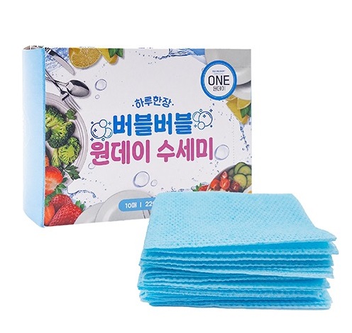버블원데이수세미10매 HB