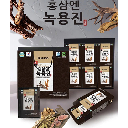 국내산 홍삼 녹용 50ml 30포 선물세트