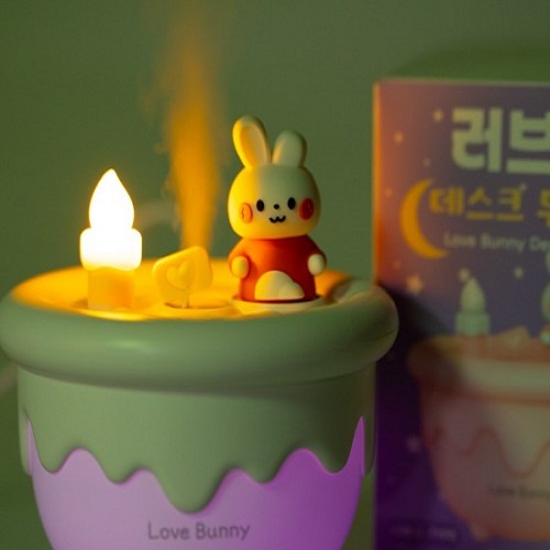 레빗 캐릭터 USB 데스크 무드 가습기 P2669