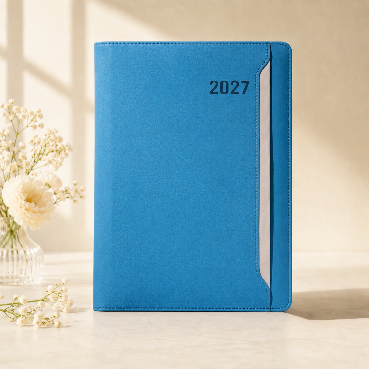 27년 유스토리 스프링라인포켓 마린블루 다이어리 25절