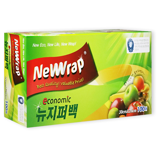뉴랩뉴지퍼백 대형100매