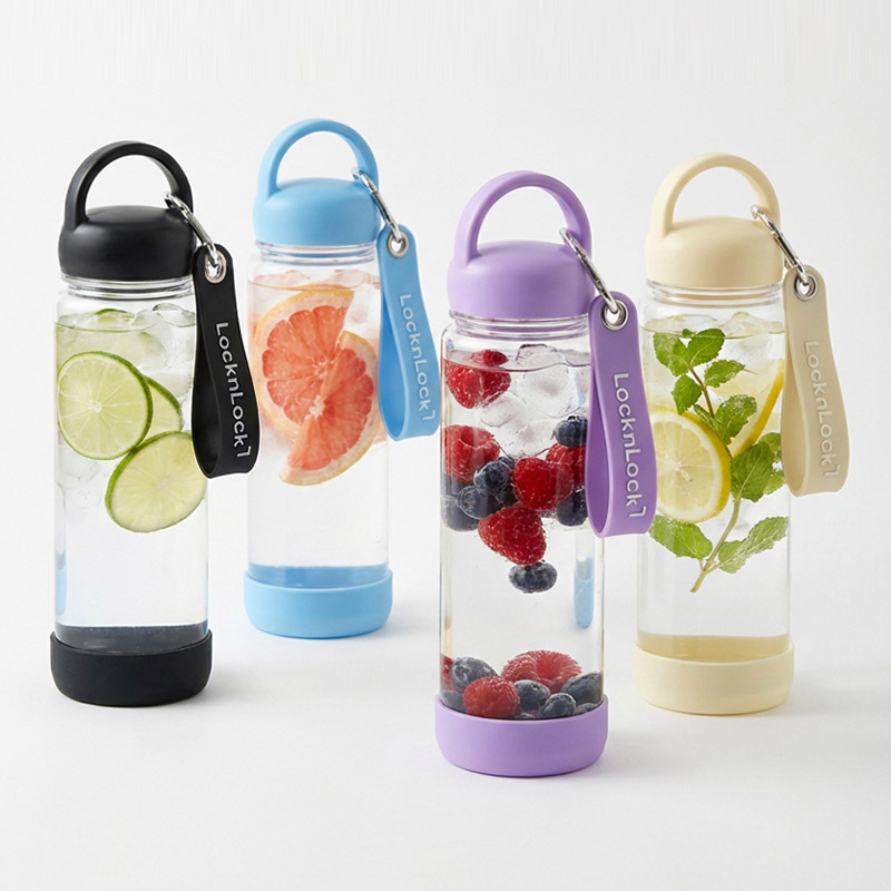 락앤락 네임택 키링 트라이탄 보틀 휴대용 물병 350ml