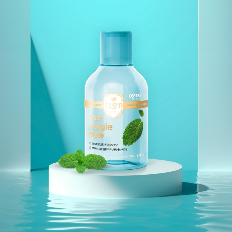 [오스템]지엔 쿨가글 오리지널 100ml/250ml