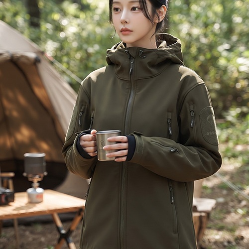 네오플랜 밀리터리 자켓 주문제작 전사인쇄