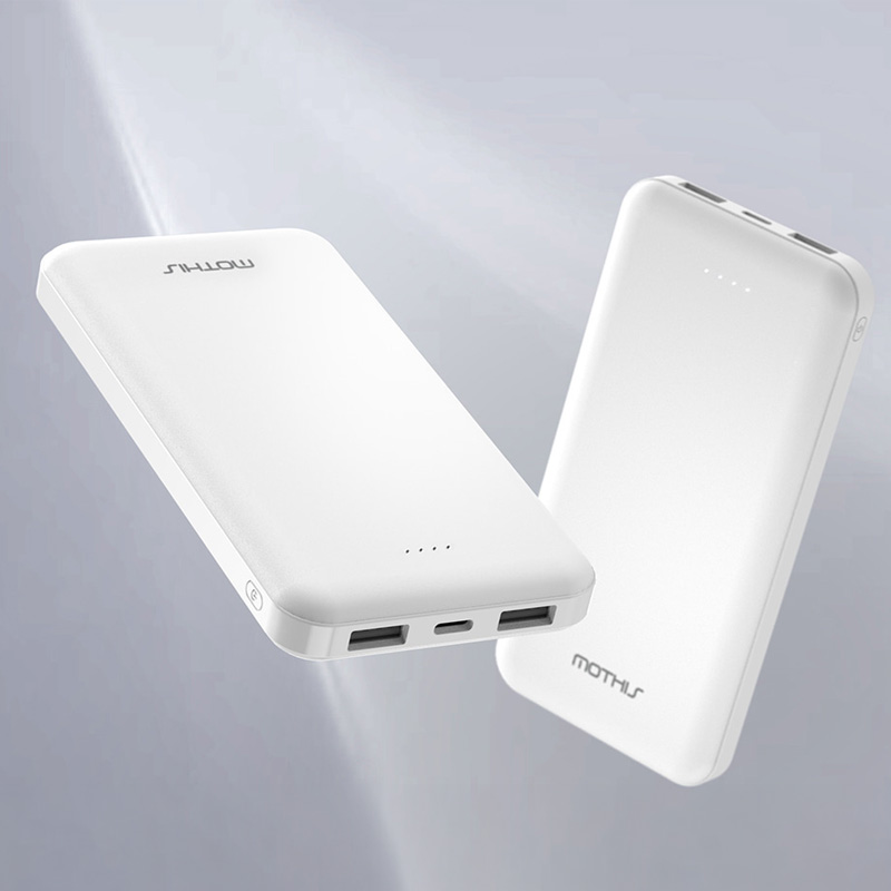 뉴에이커 슬림 듀얼 10000mAh C타입 케이블
