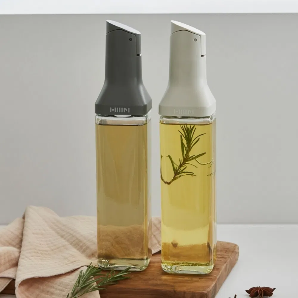 한샘 클리어 자동개폐 오일병 2P 500ml