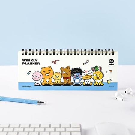 귀여운 카카오프렌즈 스프링 위클리 플래너 단체