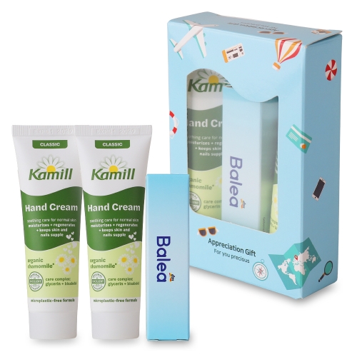 카밀 핸드크림 30ml 발레아 립밤 3p 세트