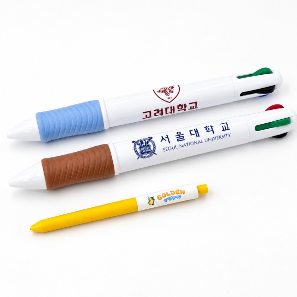 킹왕짱 BIG SIZE 4색볼펜 26cm (360도 실크인쇄 포함)