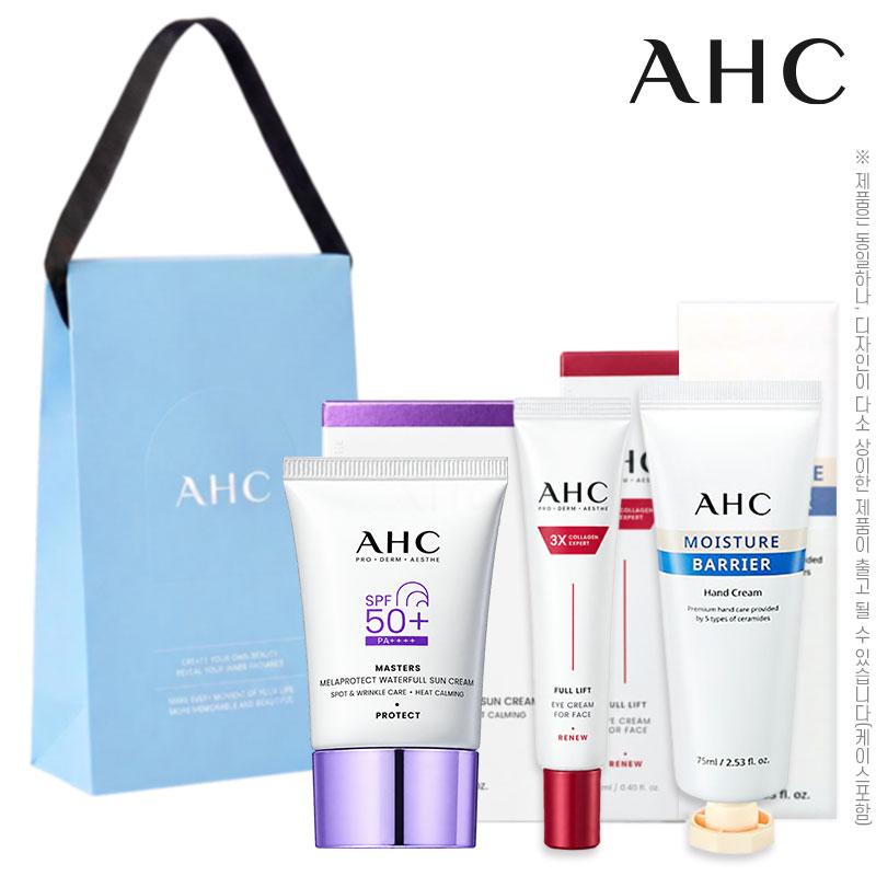 AHC3종6호 선크림40ml 아이크림12ml 핸드크림75ml