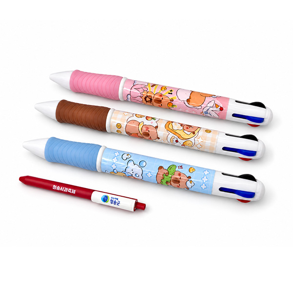 킹왕짱 360도 풀칼라 전사인쇄포함 BIG SIZE 4색볼펜 26cm