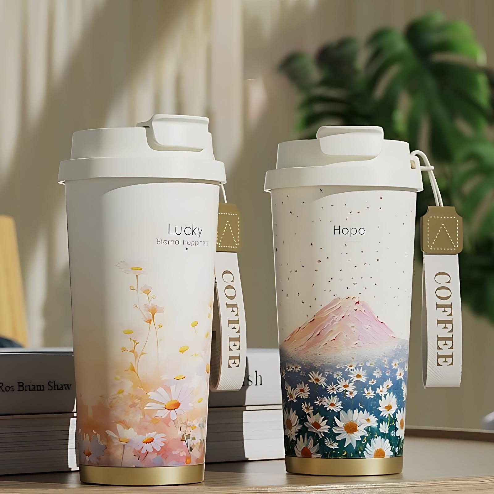 코스모 러키 커피잔 304스텐텀블러 520mL