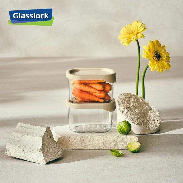 [글라스락] 모듈러 300ml 2조세트 GLA-01