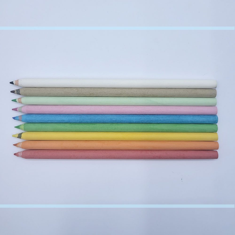 제브라 종이 색연필