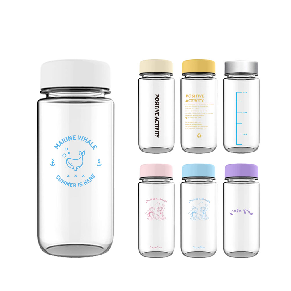 티스카페 투명 미니 보틀(에코젠) 350ml