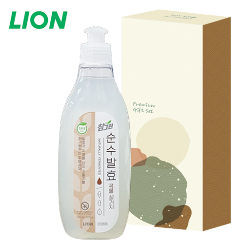 LION 참그린 순수 발효 곡물 주방세제 용기 300g [301-212301]