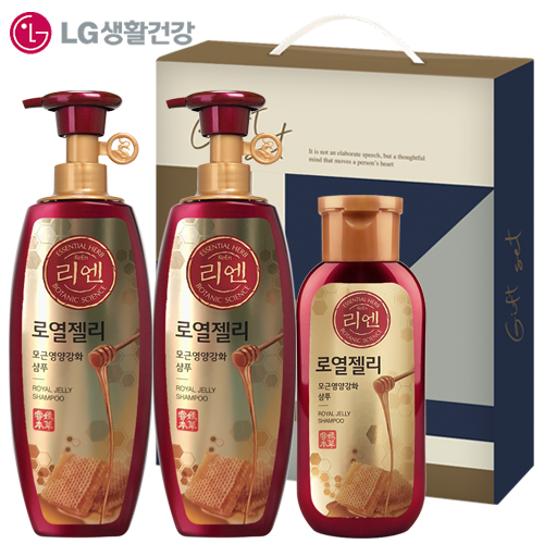 LG생활건강 리엔 샴푸 400ml 2개 + 리엔 샴푸 200ml [209664]