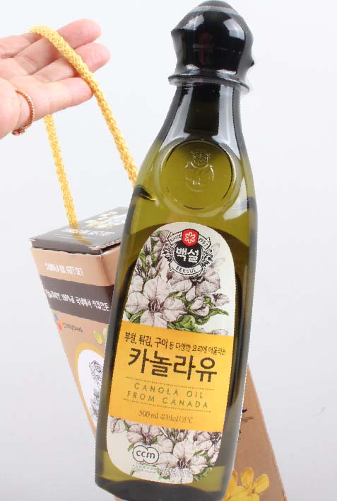 백설 카놀라유 식용유 500ml 1P 선물세트