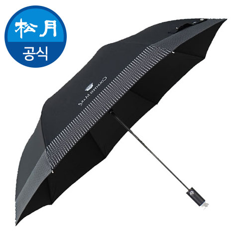 송월 2단우산 도트보더