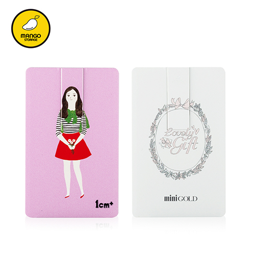 (망고스토리지) 슬림 카드 분리형 USB 메모리 4GB