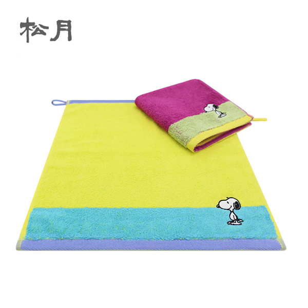 [송월]스누피 컬러36 Ring Towel