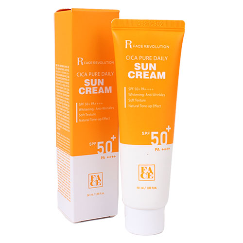 페이스레볼루션 시카 퓨어 데일리 선크림 50ml SPF50+ PA++++