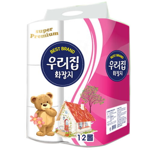 우리집 ACE 러블리핑크 3겹 X12롤