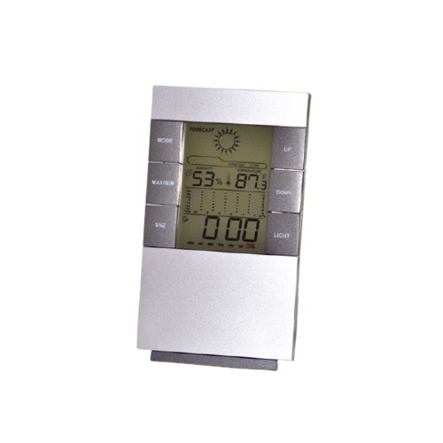 MP 온도 습도표시 사각 탁상 디지털 시계 CAH922