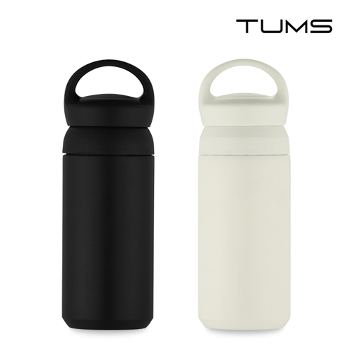 텀스 무지 핸들 파우더 진공 스텐 텀블러 350ml