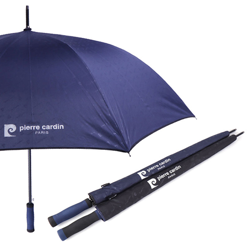 피에르가르뎅 75 폰지 엠보 바이어스 자동 장우산, 로고 바이어스 75 자동 장우산 초대형우산