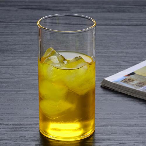 [로하티]홈카페 심플 내열 유리컵 / 350ml 투명 유리잔