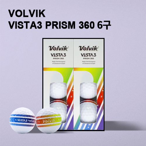 볼빅 vista3 prism 360 6구(3pc) 비스타3 프리즘 6구