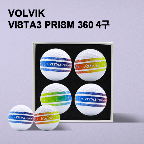 볼빅 비스타3 프리즘 ( vista3 prism ) 360 4구 (3pc)