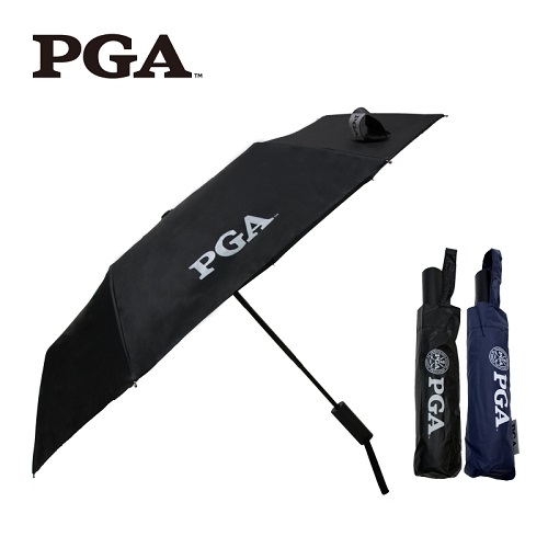 PGA 3단 엠보 완전자동 우산