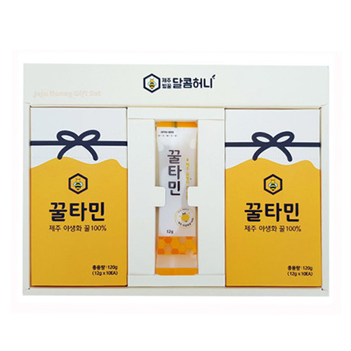 [꿀타민] 제주 야생화 천연 벌꿀스틱 8호