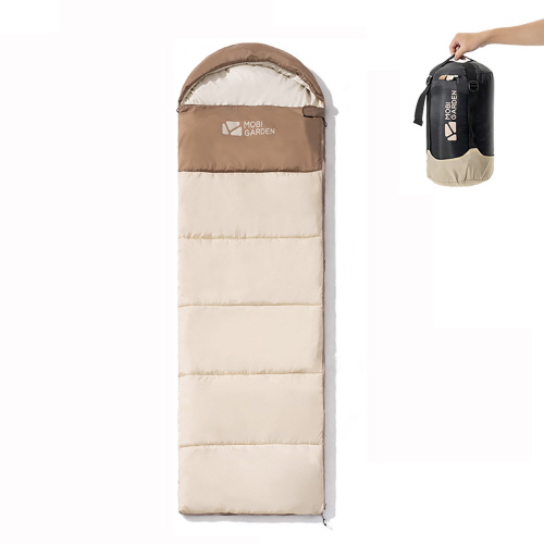 CI349 네이쳐 엑티브 야외 캠핑 차박 휴대용 코튼 이불 침낭 1.0kg