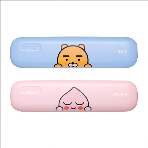 휴대용 칫솔보관 칫솔 살균기 블루 핑크