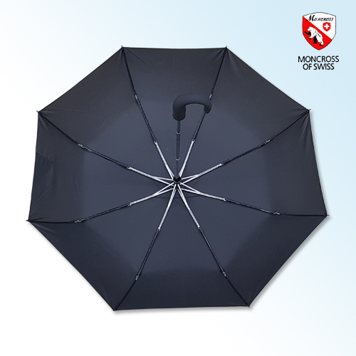 몽크로스 3단 솔리드 곡자 완전자동 우산