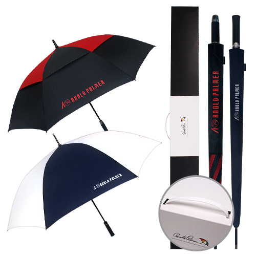 아놀드파마 75자동 이중방풍 블랙레드 우산 & 75자동 골프 WN 우산세트(0187810)