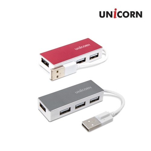 유니콘 USB2.0 4포트 허브 무전원 RH-A40