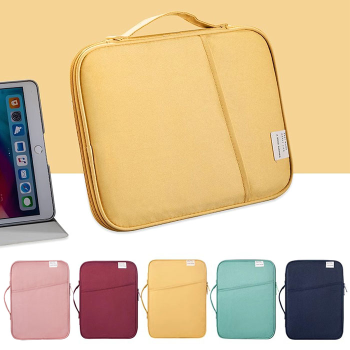 N029 컬러팝 노트북가방 인쇄 주문제작 서류 가방 기념품 테블릿 파우치