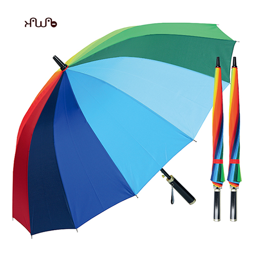 카와이 60x14K 무지개 우산