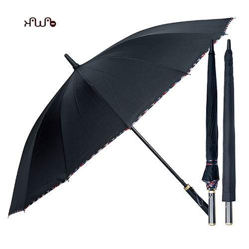 카와이 60x14K 체크 바이어스 우산