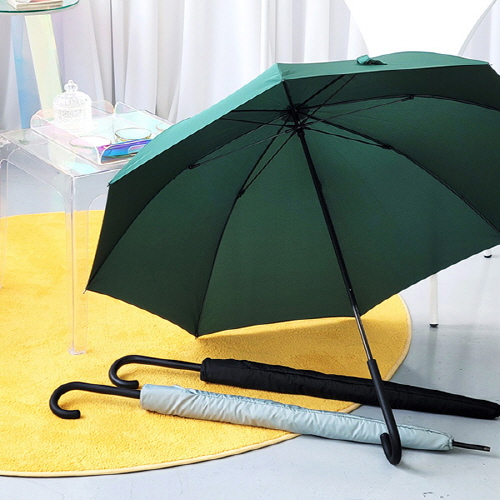 [크로반] KR22 풀카본 튼튼한 초경량 곡자형 손잡이 장우산