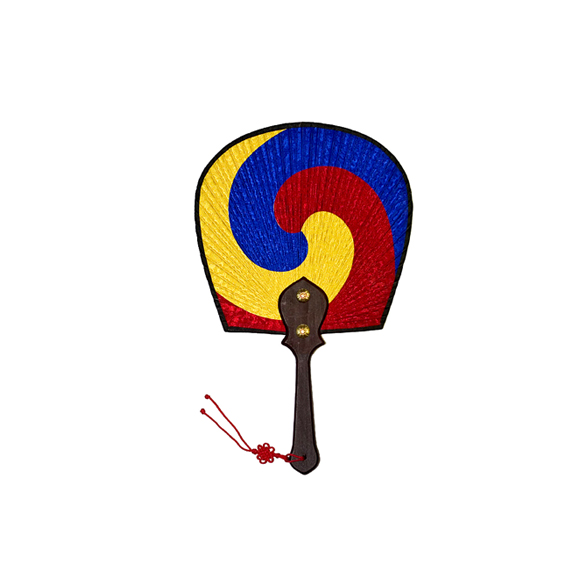 전통 태극선 부채 - 소 // 국내제조