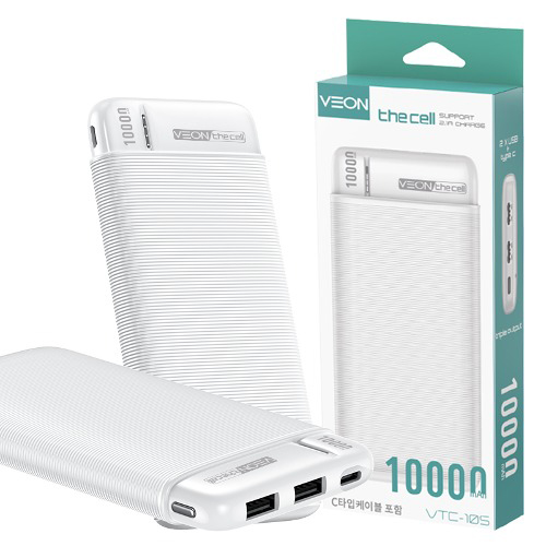 베온 보조배터리10000mah USBx2 2포트